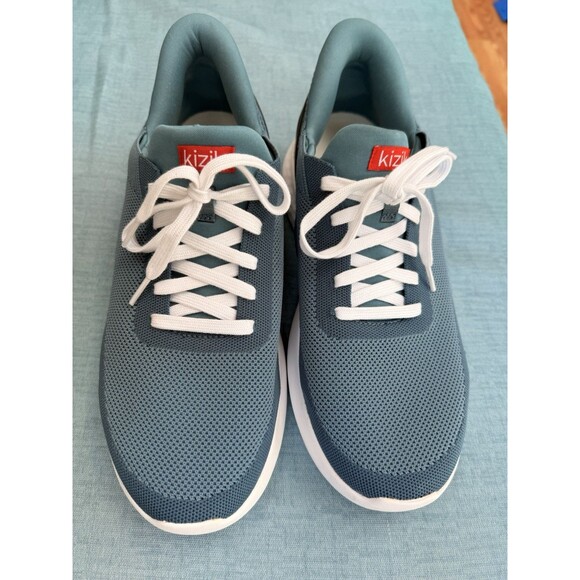EUC Kizik Athens Deep Sea Hands Free Walking Shoes M 10.5 W 12 Wide Blue 2E main image 11